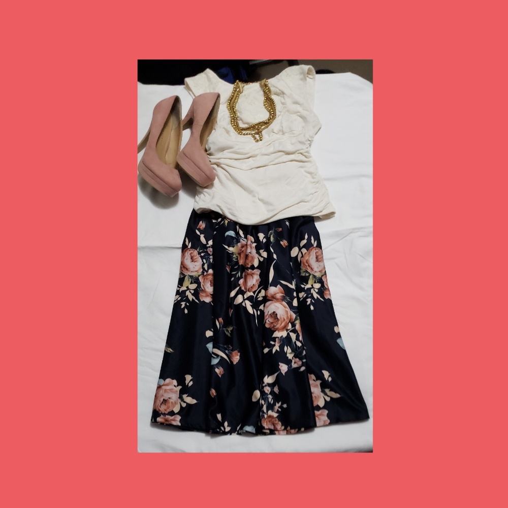 Beautiful silky skirt